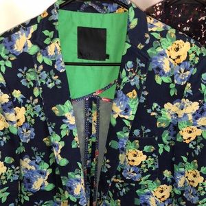 Asos Floral Print Blazer